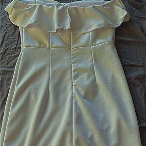 Rue21 Strapless White Dress